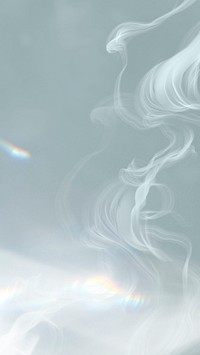 Aesthetic background psd with white smoke