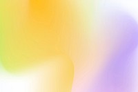 Aesthetic wave gradient background vector with yellow and purple