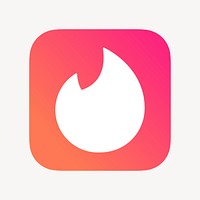 Tinder psd social media icon. 7 JUNE 2021 - BANGKOK, THAILAND