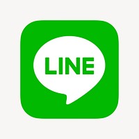 LINE psd social media icon. 7 JUNE 2021 - BANGKOK, THAILAND