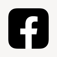 Facebook flat graphic icon for social media in psd. 7 JUNE 2021 - BANGKOK, THAILAND