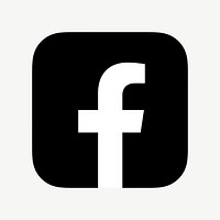 Facebook flat graphic icon for social media vector. 7 JUNE 2021 - BANGKOK, THAILAND