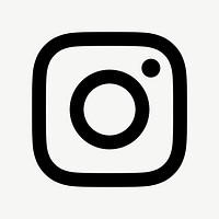 Instagram flat graphic icon social media vector. 7 JUNE 2021 - BANGKOK, THAILAND