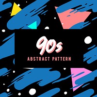 Retro abstract pattern