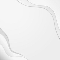 Minimal wave background vector in white abstract style