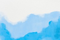 Watercolor background psd in blue abstract style