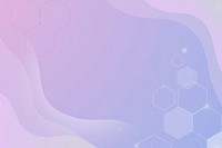 Aesthetic background psd with hexagons