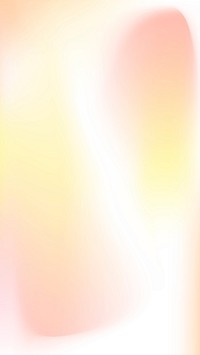 Gradient soft yellow pastel blur abstract phone wallpaper