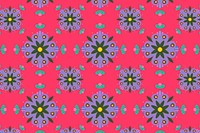 Indian mandala flower psd pattern background
