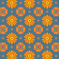 Psd flower pattern Diwali festival background