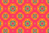 Indian rangoli mandala pattern background illustration