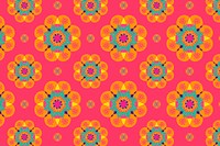 Diwali vector mandala pattern background