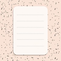 Office notepaper psd stationery graphic