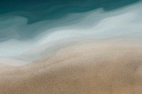 Sand and sea watercolor background