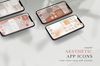 App icons mockup psd mobile | Premium PSD - rawpixel
