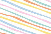 Colorful background psd in cute stripes pattern