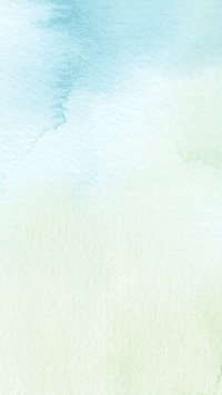 Abstract wallpaper psd illustration in watercolor blue and green