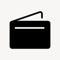 Digital wallet e-commerce icon