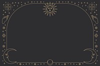 Celestial icons psd desktop background on black