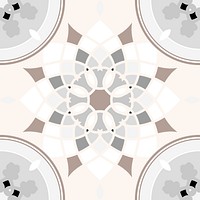 Seamless bathroom tile pattern vector