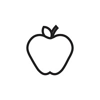 Apple icon vector