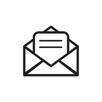 Mail icon vector
