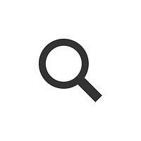 Searching magnifying glass icon vector