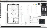 Illustration of house planning vector