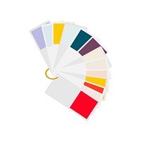 Illustration of color swatch vector