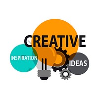 Illustration of creative ideas vector