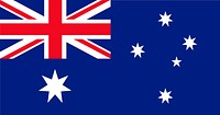 Illustration of Australia flag vector