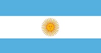 Illustration of Argentina flag vector