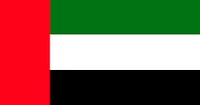 Illustration of united arab emirates flag vector