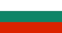 The national flag of Bulgaria vector
