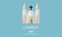 Illustration of church vector