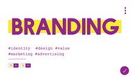 Illustration of business branding vector