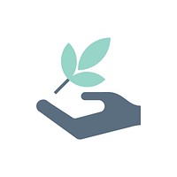 Illustration of environmental support icons vector
