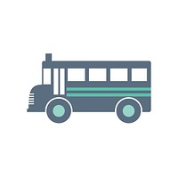 Illustration of school bus vector
