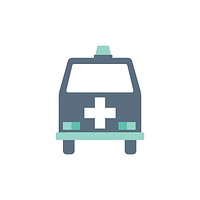 Illustration of ambulance vector