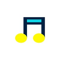Illustration of music note vector