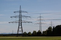 Free power lines image, public domain electricity CC0 photo.