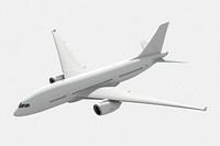 3D aircraft, air transportation, realistic vehicle psd