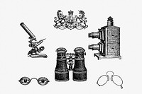 Steward&#39;s vintage tools set published by <a href="https://www.rawpixel.com/search/Henry%20Herbert?sort=curated&amp;page=1">Henry Herbert</a> (1872). Original from the British Library. Digitally enhanced by rawpixel.