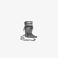 Eskimo boots and shoes of different ornaments from The American North Pole Expedition ... With Numerous Illustrations in Woodcut, etc (1879). Original from the British Library. Digitally enhanced by rawpixel.<br />