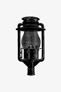 Vintage street lamp from History and Commerce of Rochester. Illustrated published by <a href="https://www.rawpixel.com/search/A.F.%20Parsons%20Publishing%20Co?sort=curated&amp;page=1">A.F. Parsons Publishing Co</a>. (1894). Original from the British Library. Digitally enhanced by rawpixel.