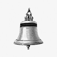 Drawing of a monastery bell