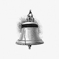 Liberty Bell from Elements of Geography published by <a href="https://www.rawpixel.com/search/Ginn%20%26%20Co?sort=curated&amp;page=1">Ginn &amp; Co</a>. (1898). Original from the British Library. Digitally enhanced by rawpixel.