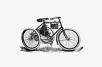Drawing of a bicycle