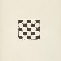 Chess board icon from L&#39;ornement Polychrome (1888) by <a href="https://www.rawpixel.com/search/Albert%20Racinet?&amp;page=1">Albert Racinet</a> (1825&ndash;1893). Digitally enhanced from our own original 1888 edition.