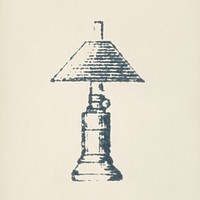 Lamp icon from L&#39;ornement Polychrome (1888) b<a href="https://www.rawpixel.com/search/Albert%20Racinet?&amp;page=1">y Albert Racinet </a>(1825&ndash;1893). Digitally enhanced from our own original 1888 edition.